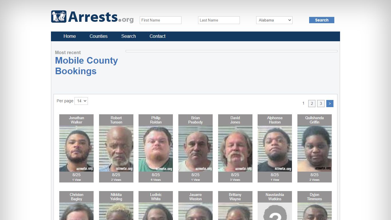 Mobile County Arrests and Inmate Search